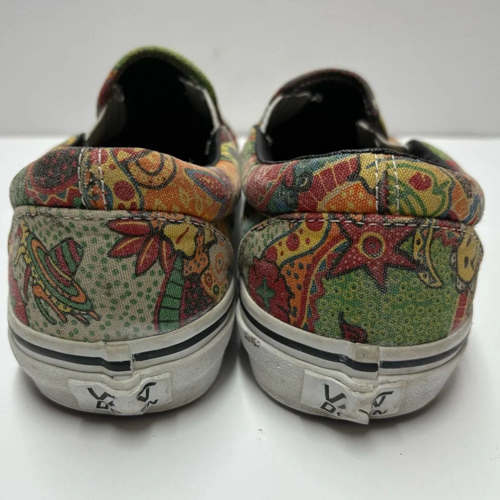 Van Doren Vans Desert Southwest Western Print Slip Ons Men's 7 Women's 8.5